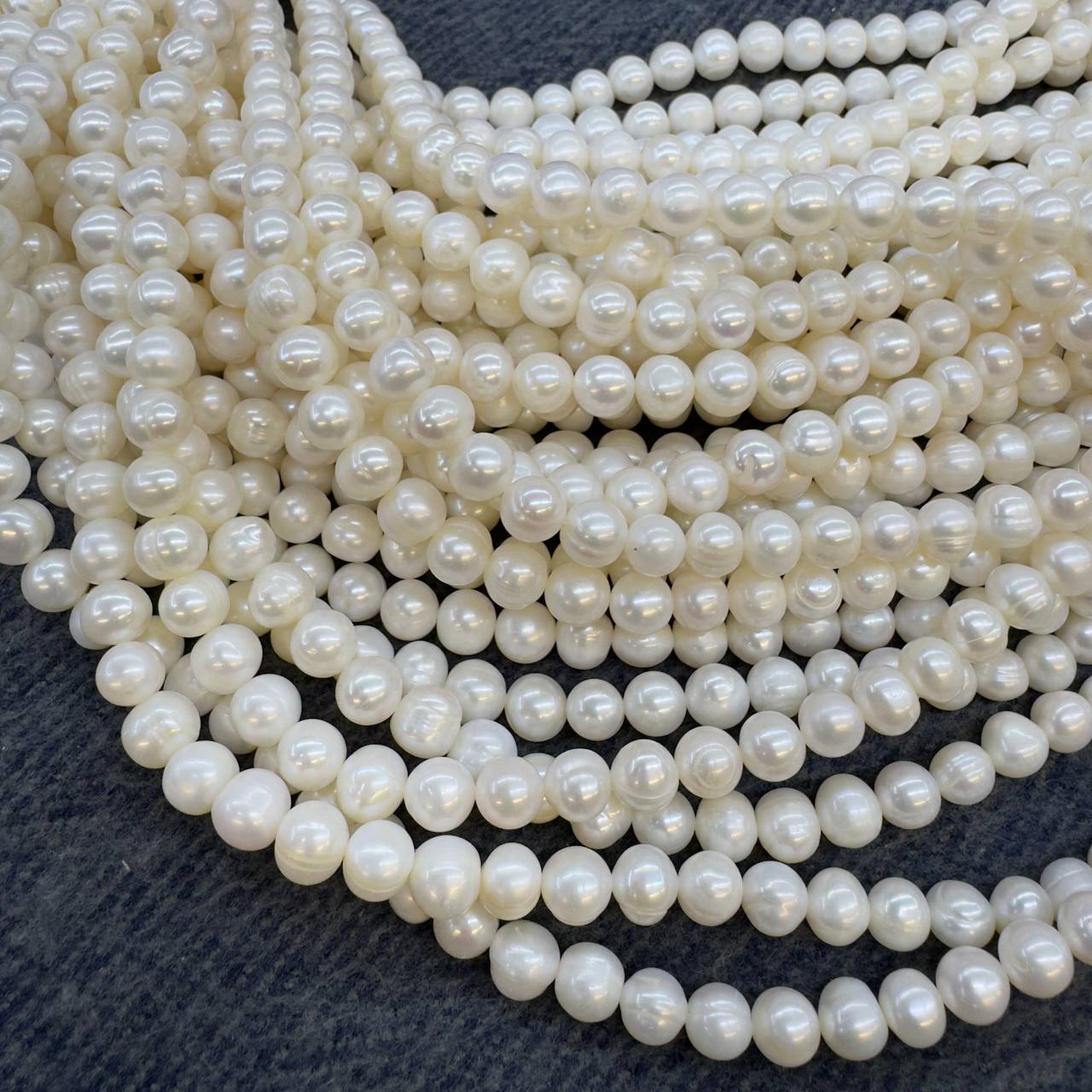 Жемчуг АА культивированный размер 9-10мм